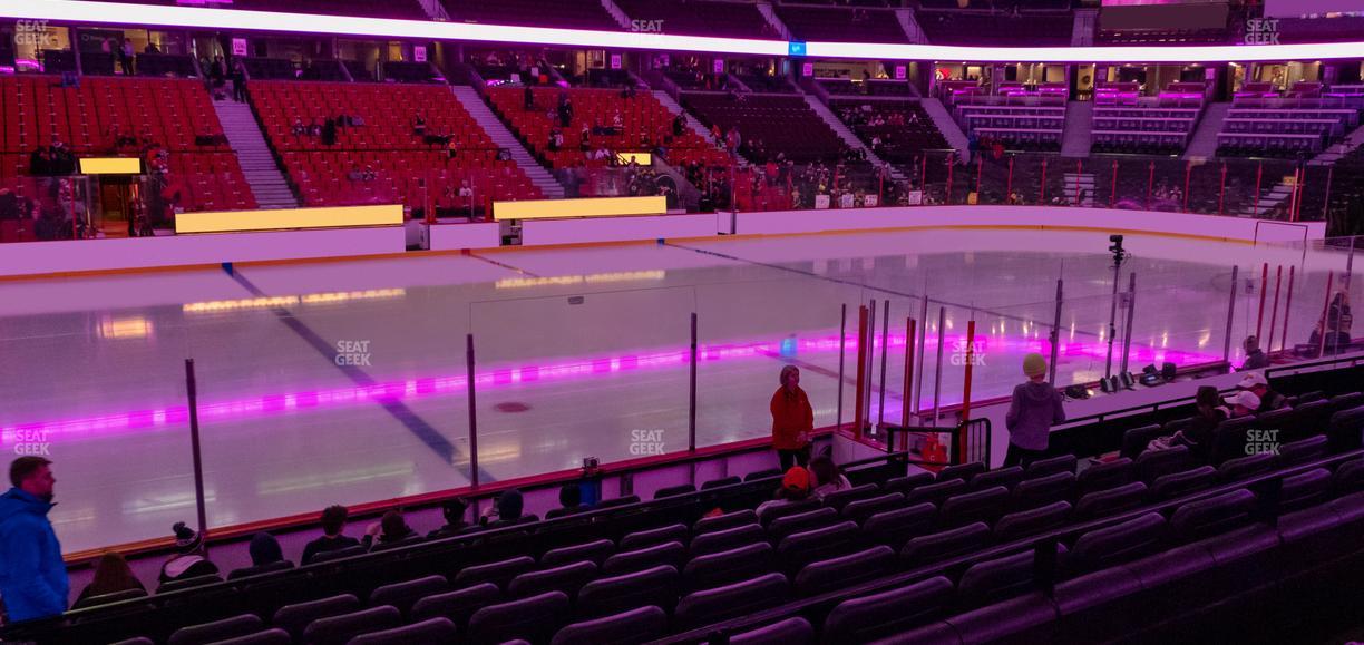 Canadian Tire Centre - Section 117 Seat View