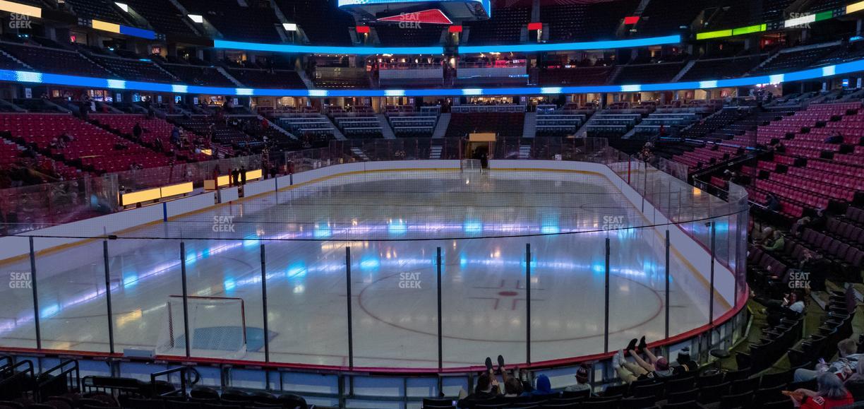 Canadian Tire Centre - Section 120 Seat View