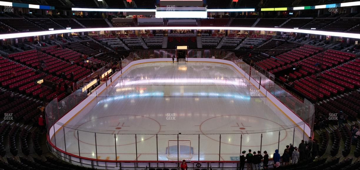 Canadian Tire Centre - Section 201 Seat View