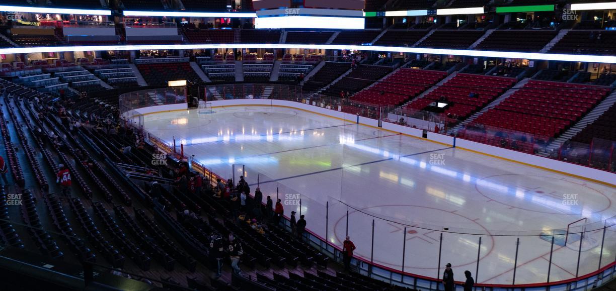 Canadian Tire Centre - Section 204 Seat View