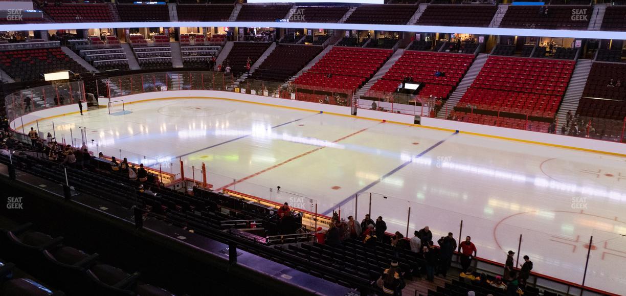 Canadian Tire Centre - Section 206 Seat View