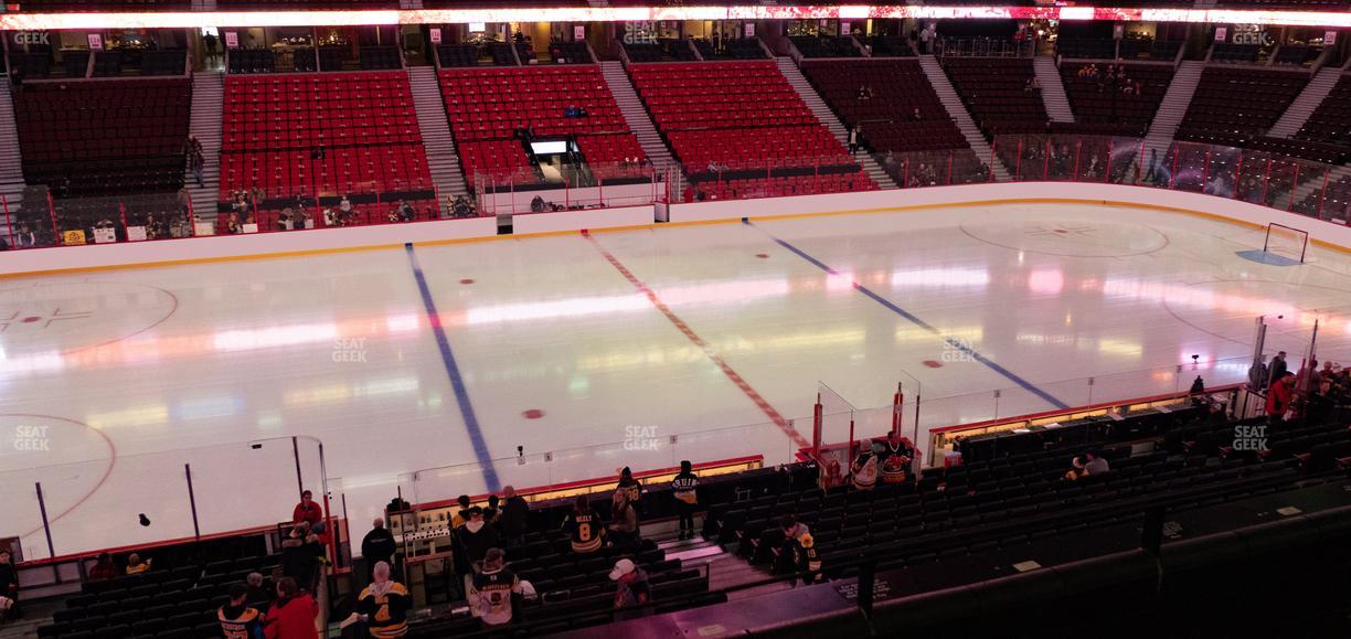 Canadian Tire Centre - Section 210 Seat View