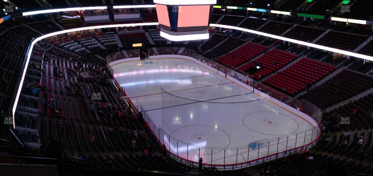 Canadian Tire Centre - Section 303 Seat View