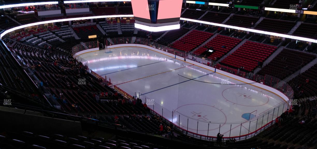 Canadian Tire Centre - Section 304 Seat View