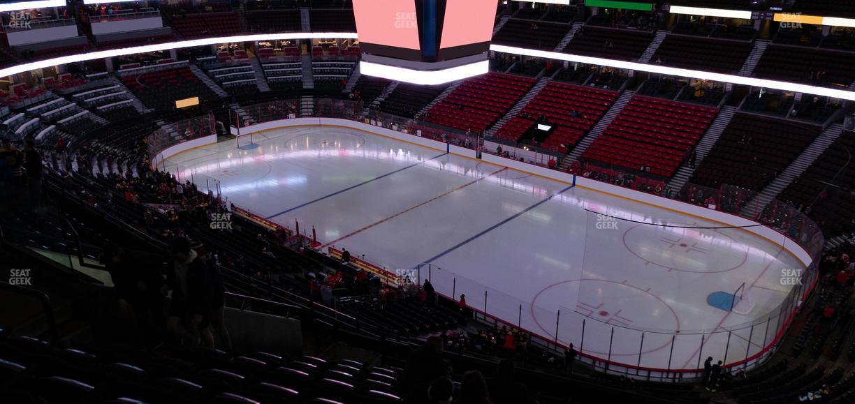 Canadian Tire Centre - Section 305 Seat View