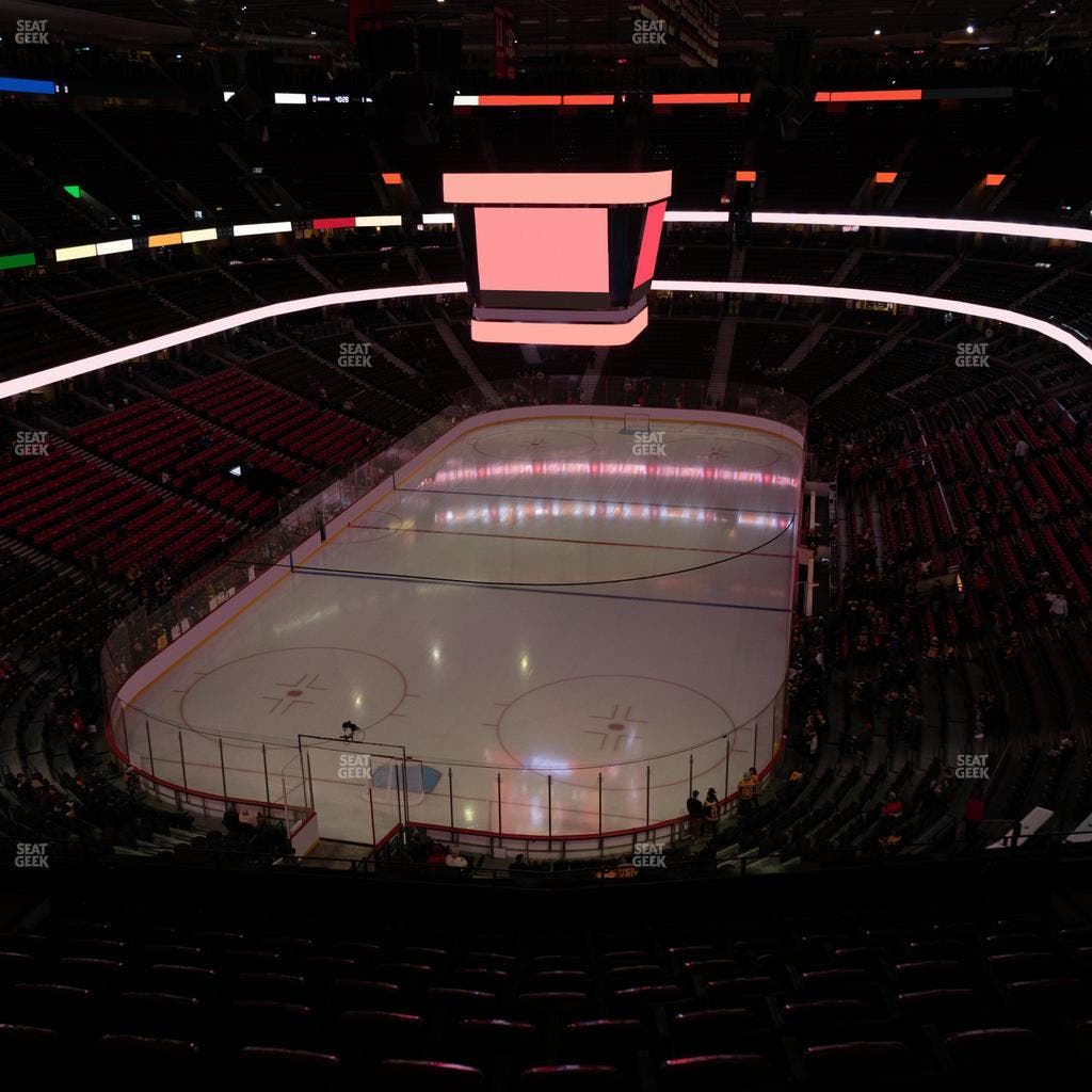 Canadian Tire Centre - Section Coca Cola Zone 314 Seat View
