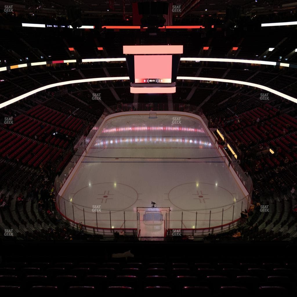Canadian Tire Centre - Section Coca Cola Zone 315 Seat View