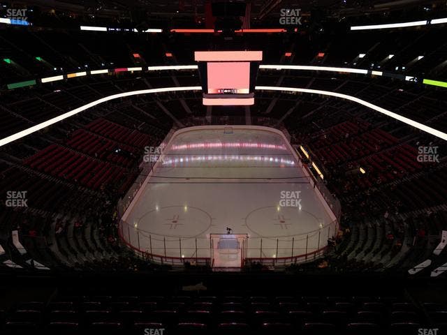 Canadian Tire Centre - Section Coca Cola Zone 315 Seat View