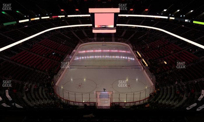 Canadian Tire Centre - Section Coca Cola Zone 315 Seat View