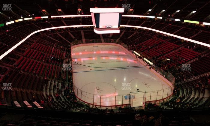 Canadian Tire Centre - Section Coca Cola Zone 316 Seat View