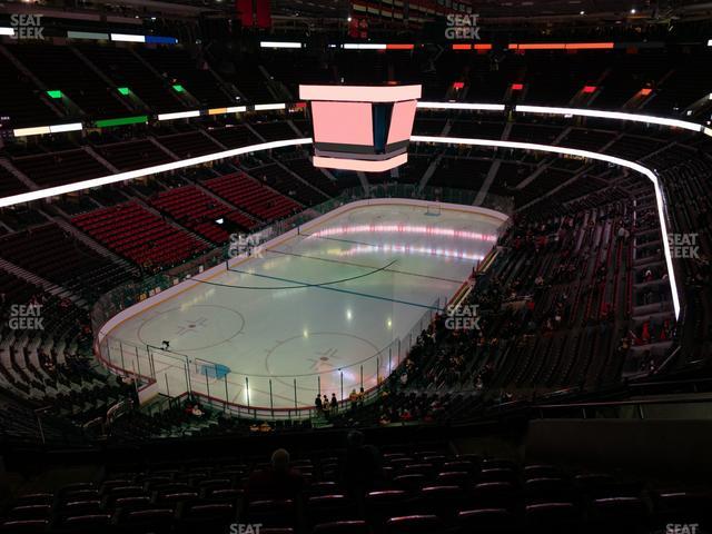 Canadian Tire Centre - Section Milk Zone 313 Seat View