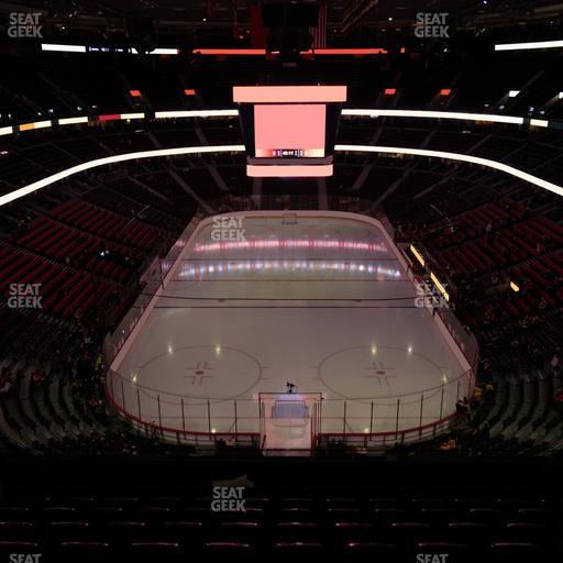 Canadian Tire Centre - Section Milk Zone 315 Seat View