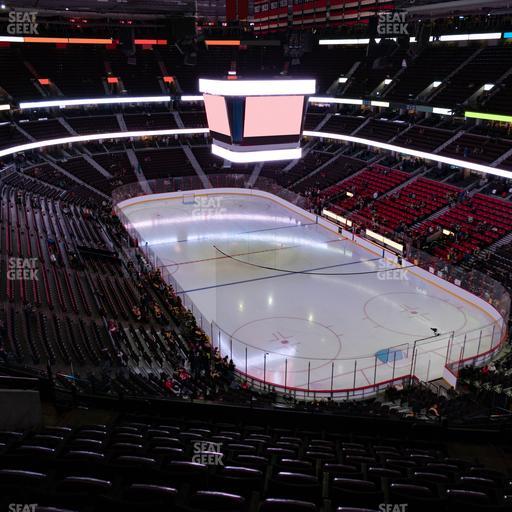 Canadian Tire Centre - Section Milk Zone 317 Seat View