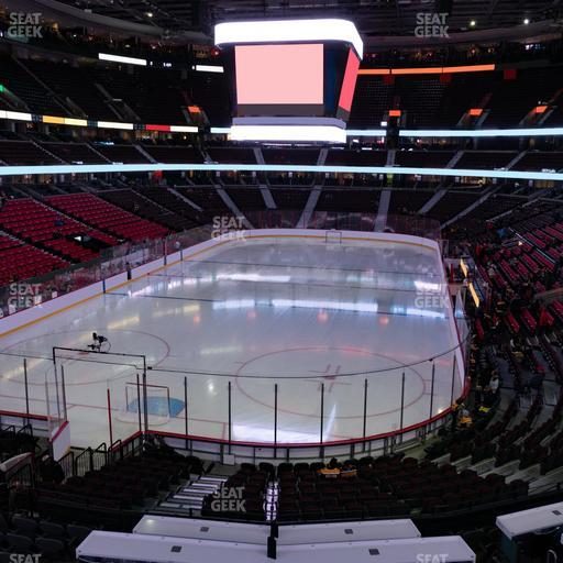 Canadian Tire Centre - Section Molson Canadian Fan Deck 214 Seat View