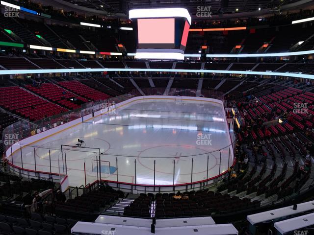 Canadian Tire Centre - Section Molson Canadian Fan Deck 214 Seat View