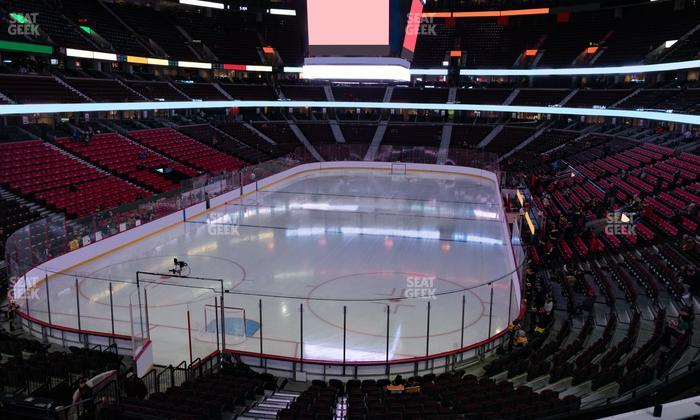 Canadian Tire Centre - Section Molson Canadian Fan Deck 214 Seat View