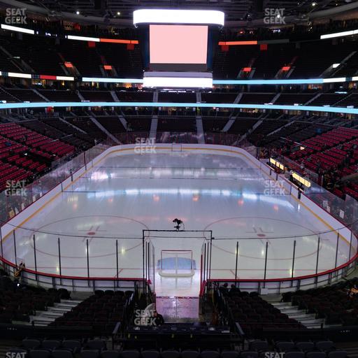 Canadian Tire Centre - Section Molson Canadian Fan Deck 215 Seat View