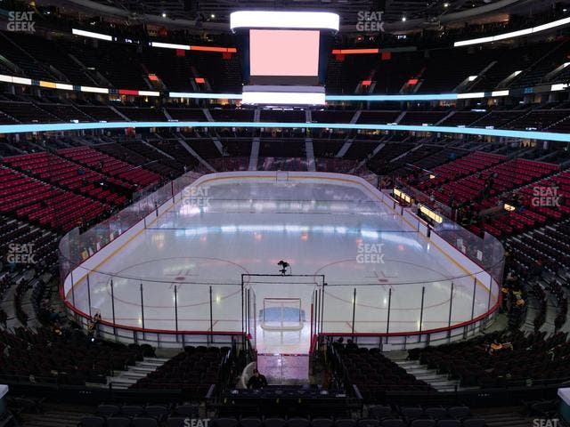 Canadian Tire Centre - Section Molson Canadian Fan Deck 215 Seat View