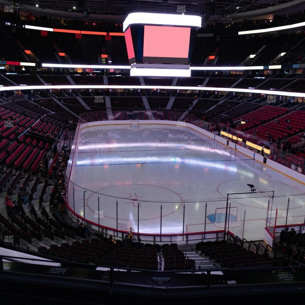 Canadian Tire Centre - Section Molson Canadian Fan Deck 216 Seat View