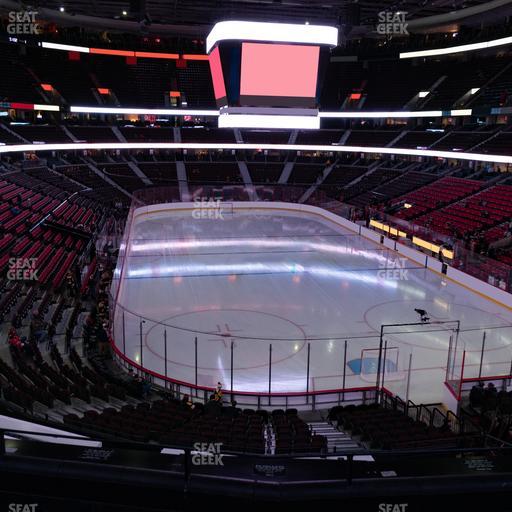 Canadian Tire Centre - Section Molson Canadian Fan Deck 216 Seat View