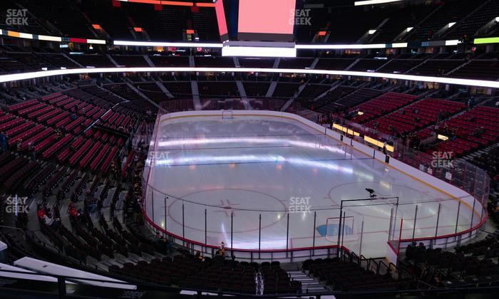 Canadian Tire Centre - Section Molson Canadian Fan Deck 216 Seat View