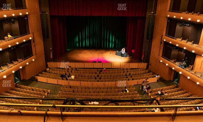 Cannon Center For The Performing Arts - Section Lower Balcony Seat View