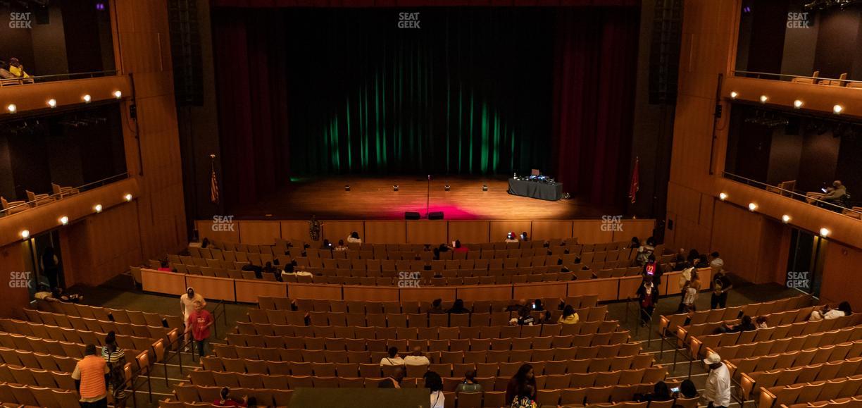 Cannon Center For The Performing Arts - Section Mezzanine Seat View