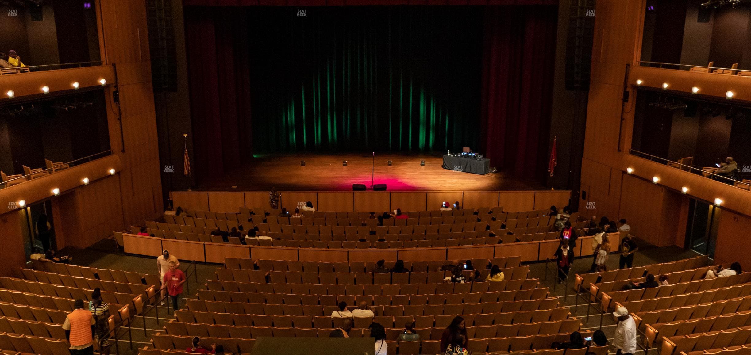 Cannon Center For The Performing Arts - Section Mezzanine Seat View