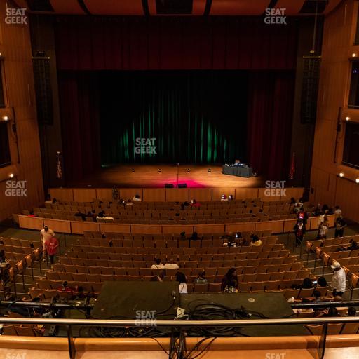 Cannon Center For The Performing Arts - Section Mezzanine Seat View