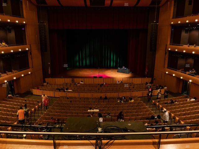 Cannon Center For The Performing Arts - Section Mezzanine Seat View