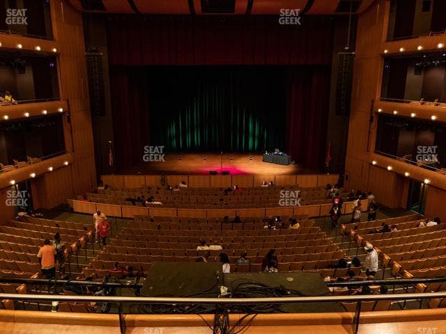 Cannon Center For The Performing Arts - Section Mezzanine Seat View