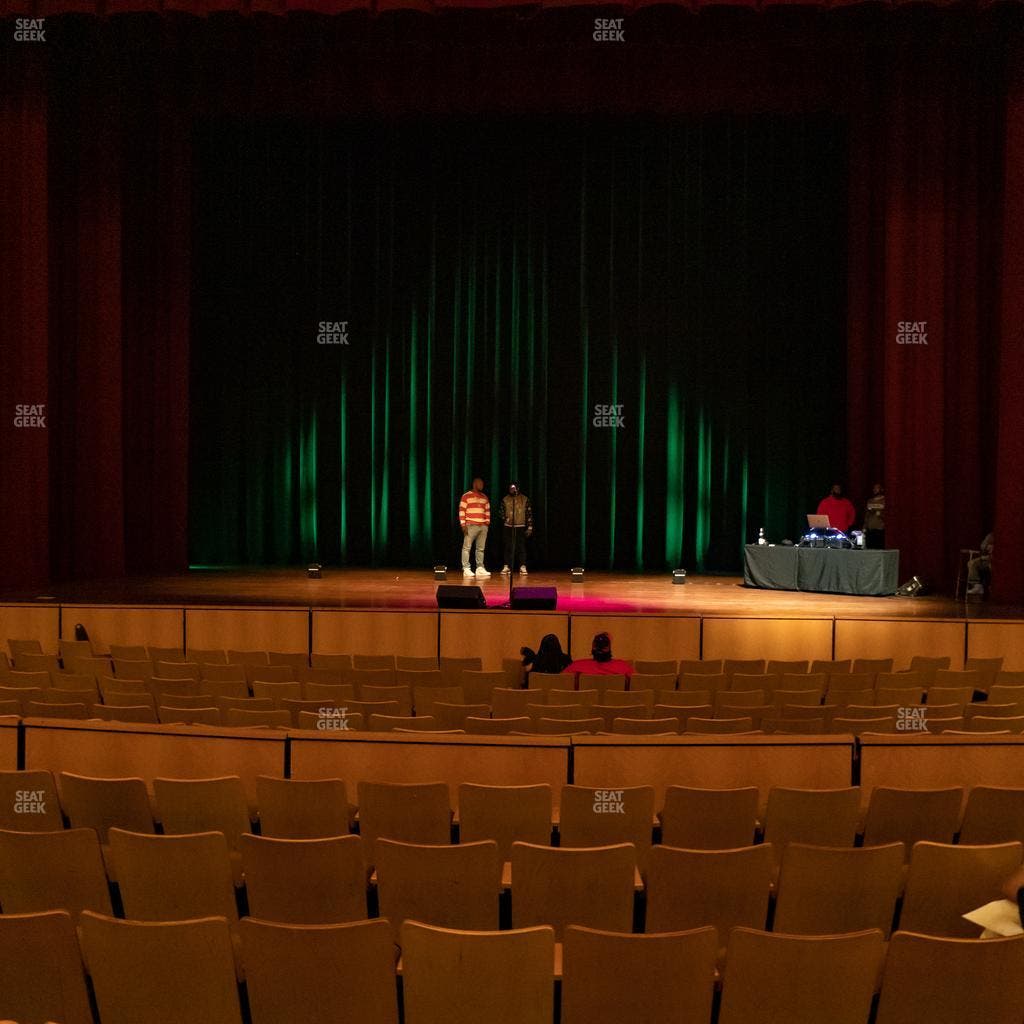 Cannon Center For The Performing Arts - Section Orchestra Seat View