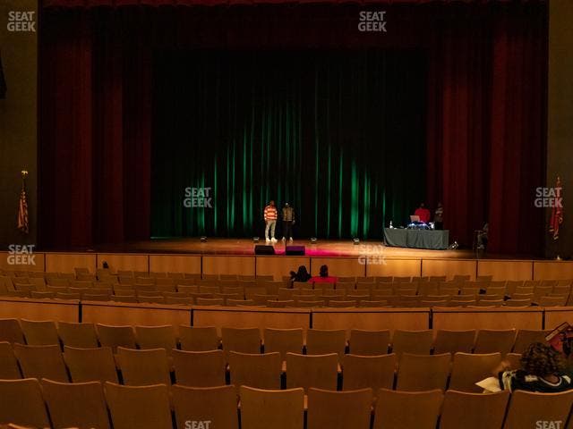 Cannon Center For The Performing Arts - Section Orchestra Seat View