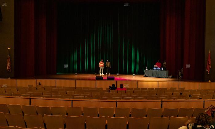 Cannon Center For The Performing Arts - Section Orchestra Seat View