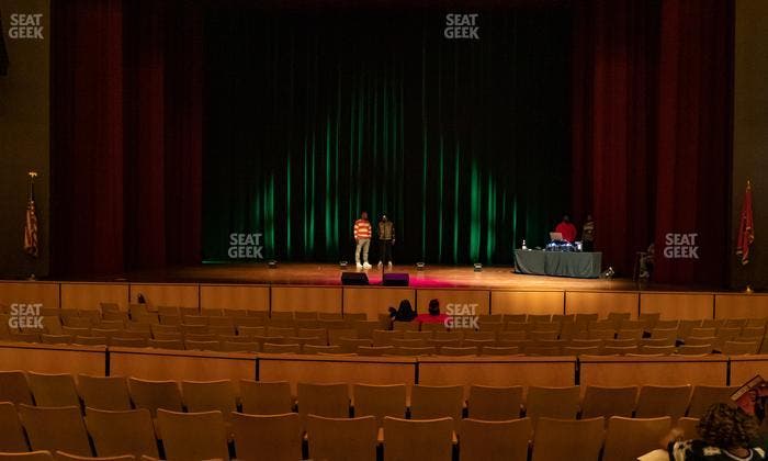 Cannon Center For The Performing Arts - Section Orchestra Seat View