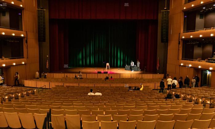 Cannon Center For The Performing Arts - Section Parterre Seat View