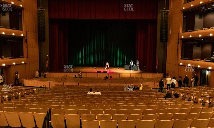 Cannon Center For The Performing Arts - Section Parterre Seat View