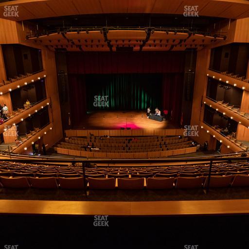 Cannon Center For The Performing Arts - Section Upper Balcony Seat View