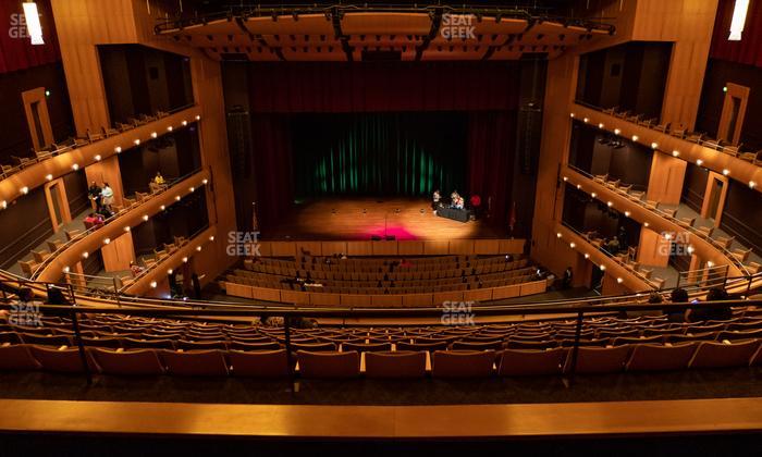 Cannon Center For The Performing Arts - Section Upper Balcony Seat View