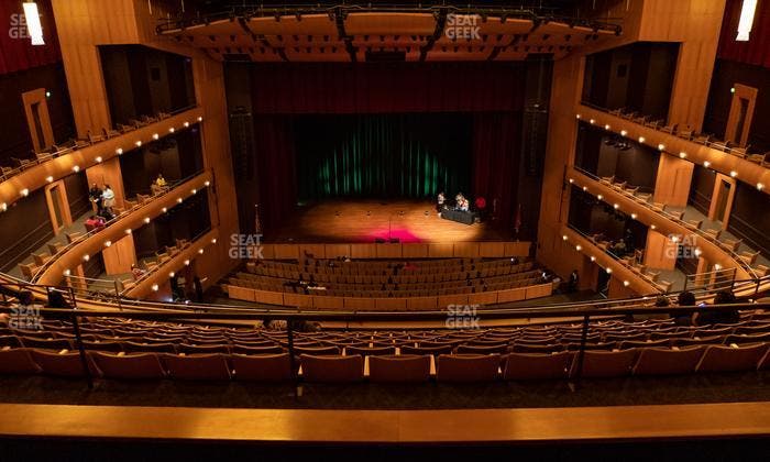 Cannon Center For The Performing Arts - Section Upper Balcony Seat View