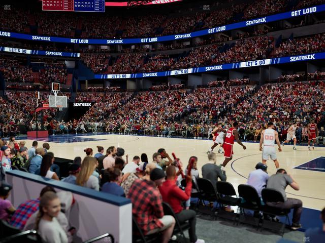 Official view from Section 101 at Capital One Arena