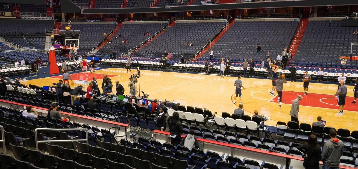 Capital One Arena - Section 101 Seat View