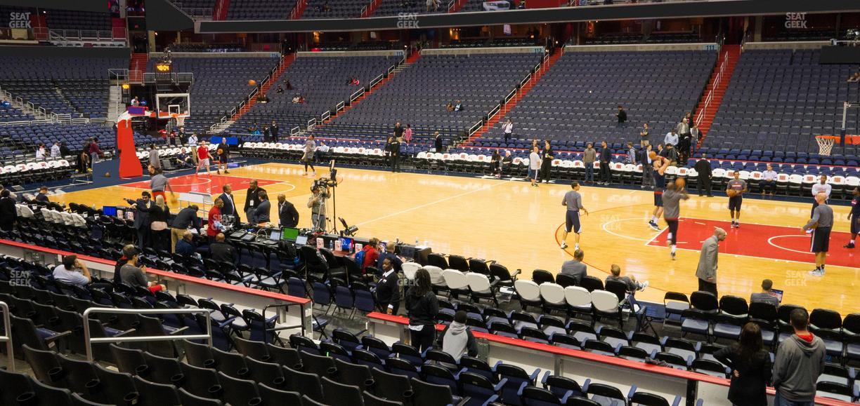 Capital One Arena - Section 101 Seat View