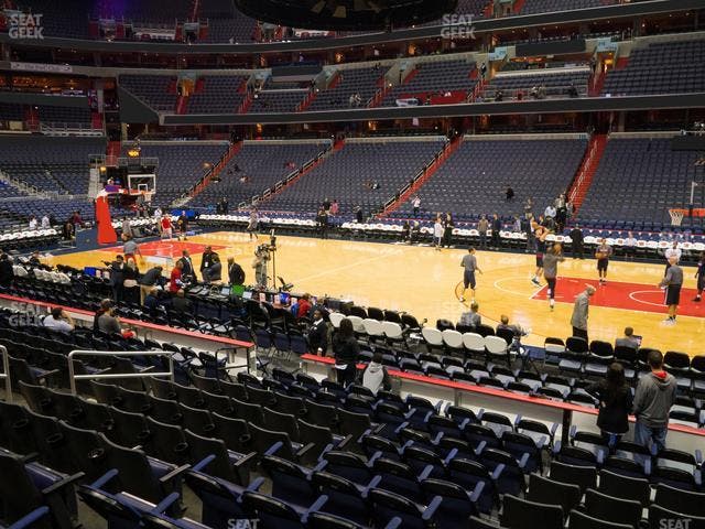 Capital One Arena - Section 101 Seat View Capital One Arena - Section 101 Seat View