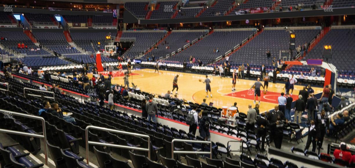 Capital One Arena - Section 102 Seat View