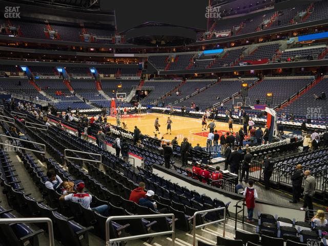 Capital One Arena - Section 103 Seat View Capital One Arena - Section 103 Seat View