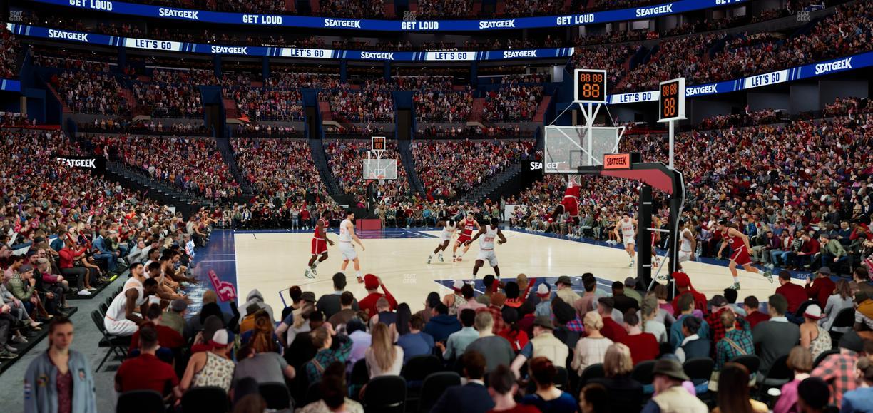 Capital One Arena - Section 104 Seat View