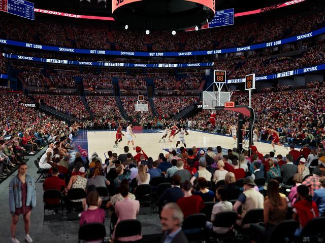 Official view from Section 104 at Capital One Arena