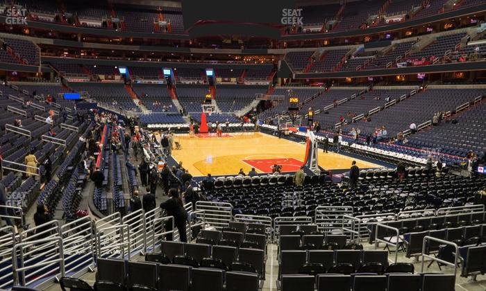 Capital One Arena - Section 104 Seat View