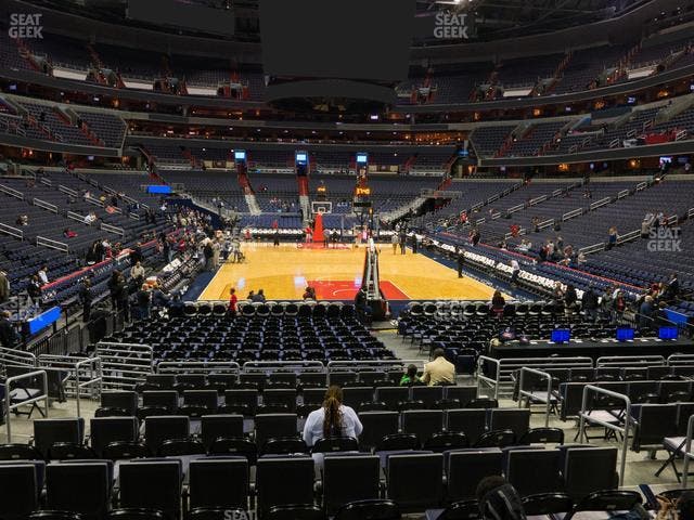 Capital One Arena - Section 105 Seat View Capital One Arena - Section 105 Seat View
